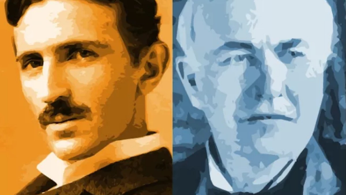 Nikola Tesla and Thomas Edison