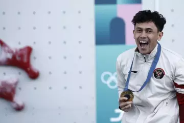 Prabowo Congratulates Veddriq, Rizki, and Gregoria for Olympic Medals